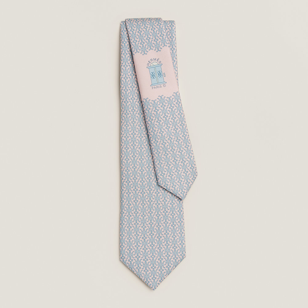 【ワンポイントにお洒落】HERMES シルクツイル シルクツイルタイ 7 cm 《Hコレクション》 | Hermès - エルメス